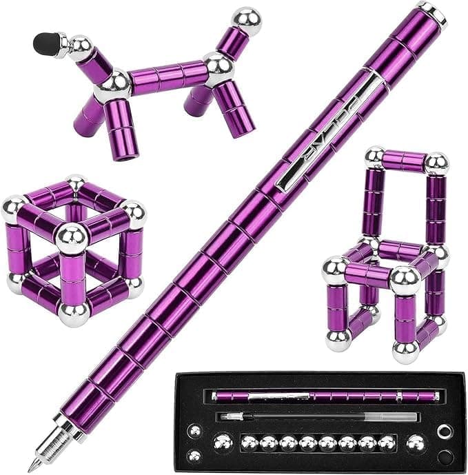 Cool Fidget Gel Pens -Unique Birthday Men Gifts for Him, Christmas Stocking Stuffers for Teens Boys Gifts, Novelty Son Nephew, Personalised Stuff Gadgets for Boyfriend Husband (Purple) on Amazon.ae - Price Tracker