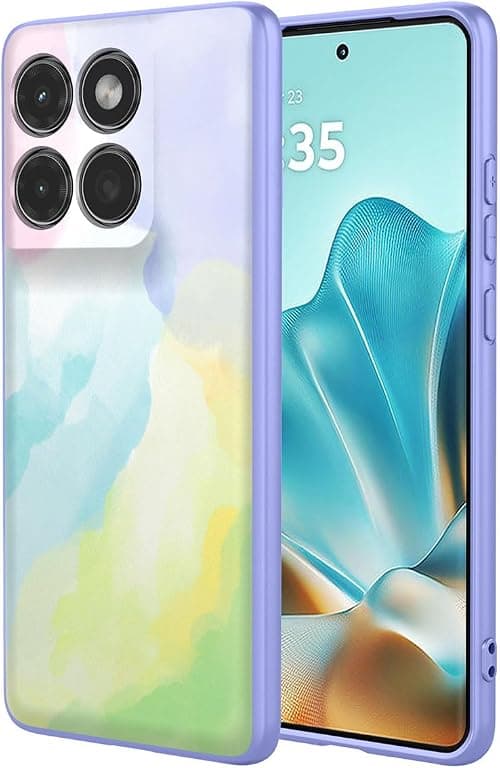 UPLAI Case for Motorola Moto G77 5G, Ultra-Thin Silky Liquid Silicone Shockproof Cover with 3D Painting Pattern, Premium Soft Fiber Lining Elegant Cute Case. P7 على Amazon.ae - متتبع الأسعار