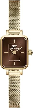 Daniel Wellington Quadro Watch Gold Double Plated Stainless Steel (316L) on Amazon.ae - Price Tracker