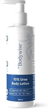 Bodywise Be 10% Urea Body Lotion 200ml | 48 Hour Dry Skin Relief | For Very Dry & Flaky Skin | With Ceramides, Kokum & Mango Seed Butter | Non-Greasy & Lightweight Formula on Amazon.ae - Price Tracker