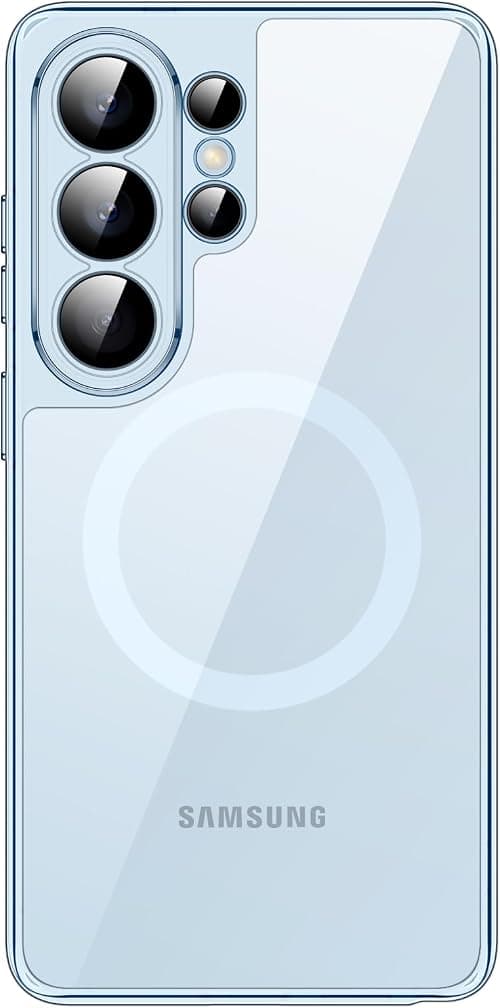 JETech Magnetic Case for Samsung Galaxy S26 Ultra, Compatible with MagSafe, Camera Lens Full Protection, Shockproof Protective Phone Cover, Anti-Scratch Clear Back (Omphalodes) on Amazon - Best Deal Finder