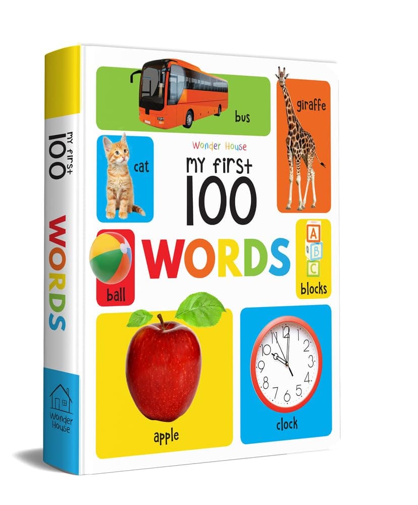 Wonder House Books My First 100 Words Padded Board Book on Amazon.ae - Price Tracker