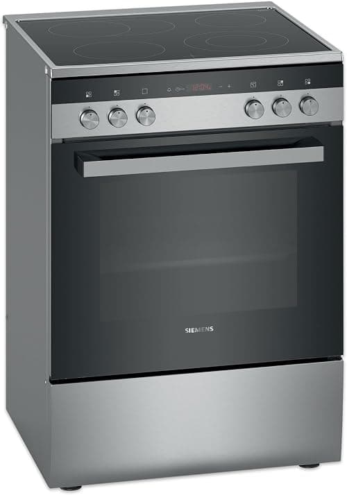 Siemens IQ300 Free Standing Electric Cooker, 60cm Cooker, Ceramic Cooker, German Engineering Cooking Range HK9R3A250M على Amazon.ae - متتبع الأسعار