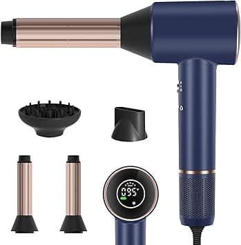 PARWIN PRO BEAUTY HD-LED Display Hairdryer with 110,000RPM Brushless Motor (Blue-Upgraded) on Amazon.ae - Price Tracker