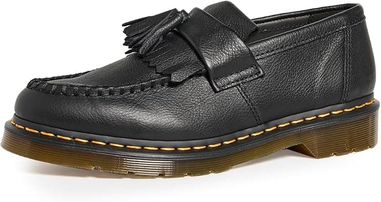 Dr. Martens Adrian Black Virginia womens Moccasin on Amazon - Best Deal Finder