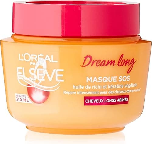 L’Oréal Paris Elseve Dream Long Mask Enriched with Castor Oil/Keratin for Long Hair, 1 Piece on Amazon.ae - Price Tracker