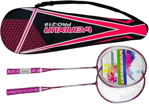 Badminton Racket 219 2 PCS with cover on Amazon - Best Deal Finder