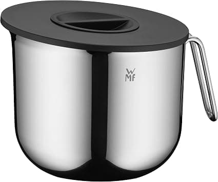 WMF 18.5 x 16 cm Mixing Bowl with Splash Guard Lid Function, Silver on Amazon.ae - Price Tracker