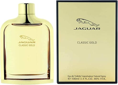 Jaguar Classic Gold For Men 100ml - Eau de Toilette على Amazon.ae - متتبع الأسعار