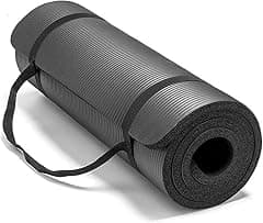 Yoga Mat Set - 180 x 60cm Long 1cm Non-Slip Comfort Foam Mat, 65cm Exercise Ball With Pump, 33cm Foam Roller for Beginners - Amazon.sa Price Tracker