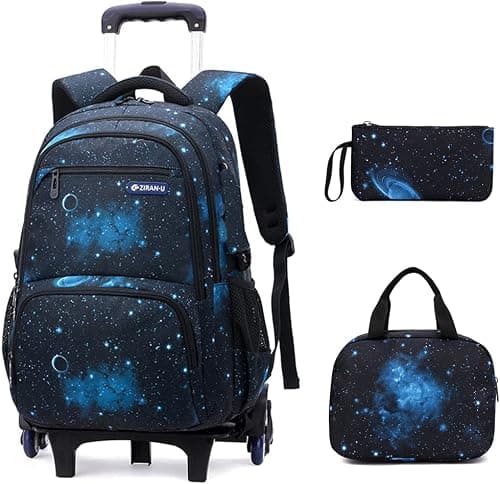 Primary Middle School Rolling Backpack Wheeled Bookbag on Amazon.ae - Price Tracker