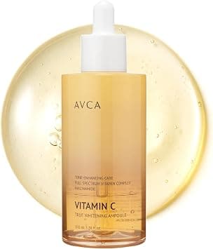 AVCA Vitamin C + Niacinamide Brightening Face Serum 100ml(3.38 fl. oz) - Dark Spot Corrector, Brightening & Tone Even Care with Niacinamide, Antioxidant Complex on Amazon.ae - Price Tracker
