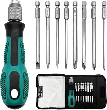 Multi-bit Screwdriver, 8-in-1 Flat Philips Magnetic Screwdriver Set on Amazon.ae - Price Tracker