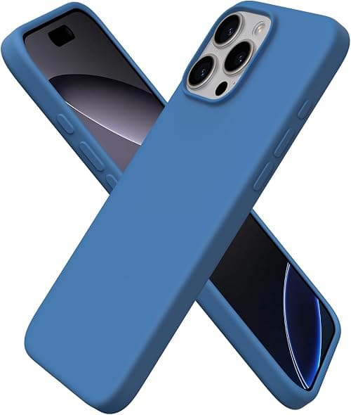 Case Compatible with iPhone 16 Pro 6.3-Inch, Soft Silicone iPhone 16 Pro Cover with Inside Microfiber Shockproof Protective Phone Case for iPhone 16 Pro (Blue, iPhone 16 Pro 6.3 inch) على Amazon.ae - متتبع الأسعار
