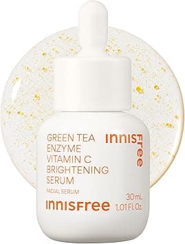 innisfree Green Tea Enzyme Vitamin C Brightening Serum for Dark Spot Fading, Korean Face Serum for Glow on Amazon.ae - Price Tracker