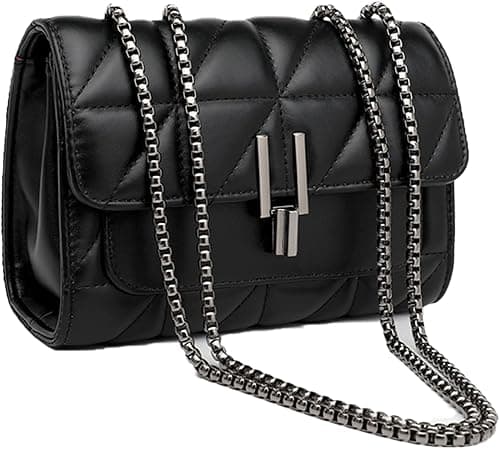 Crossbody Bags for Women Black PU Leather Shoulder Bag, Cellphone Bags Wallet Purse and Handbags Card Holder for Women على Amazon.ae - متتبع الأسعار