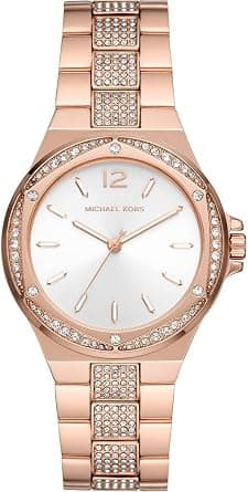 Michael Kors Lennox Watch for Women, Three-Hand Movement, Stainless Steel Watch with 37 mm Case - Amazon.sa Price Tracker