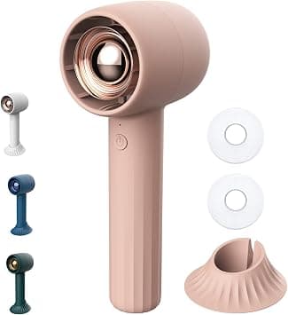 Portable Handheld Fan with Aromatherapy HA1, Personal USB Rechargeable Mini Turbo Fan with 3 Speed Adjustable and Desk Base, Pocket Hand Fans for Women, Travel, Makeup, Outdoor, Indoor. on Amazon.ae - Price Tracker