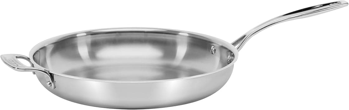 Cuisinart Custom-Clad 5-Ply Stainless Steel 12-Inch Fry Pan with Helper Handle, CC522-30H on Amazon.ae - Price Tracker