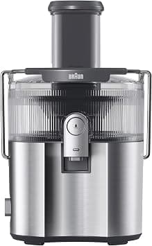 Braun MultiJuice 7 Spin Juice, 1000W Cold Extraction Juicer, XL Feed Chute, 1.5L Pulp Container, SJ7000, Grey on Amazon.ae - Price Tracker