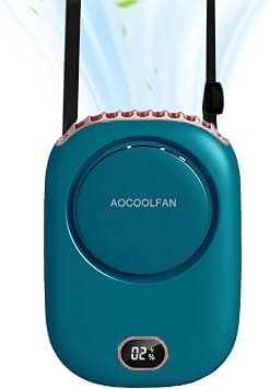 AOCOOLFAN Portable Neck Fan, Handheld Mini Fan Small Personal Fan, Hand Held Fan USB Rechargeable Eyelash Fan for Kids Girls Boys Woman Man Home Outdoor Travel (Blue) - Amazon.sa Price Tracker