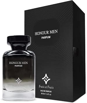 Frais Et Frais Honour Men Perfume 50 Ml - Eau de Parfum - Men's Leathery & Musky Fragrance with Bergamot, Leather & Ambroxan على Amazon.ae - متتبع الأسعار