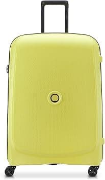 DELSEY PARIS - BELMONT PLUS - Large Rigid Suitcase - 76x52x32 cm - 102 liters - L - Chartreuse green on Amazon - Best Deal Finder