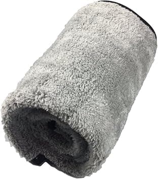 Microfiber Plush Car Drying Towel Cleaning Towels Super Absorbent Automotive Detailing Towel, Grey, 40 x 60 m على Amazon.ae - متتبع الأسعار