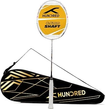 Hundred FLUTTER S CTRL-Strung Badminton racquet - Amazon.sa Price Tracker