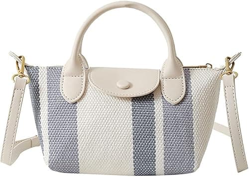 HAOYA Nylon Shoulder Handbag Snap Zipper Closure Tote Bag on Amazon - Best Deal Finder