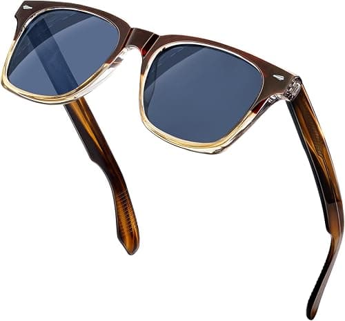 KANASTAL Acetate Sunglasses for Men Women Square Polarized UV400 Eyewear on Amazon - Best Deal Finder