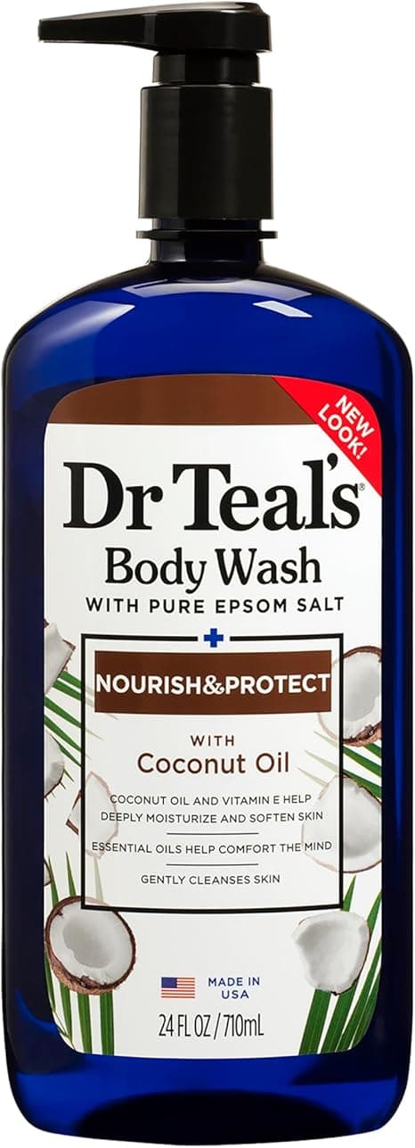 Dr Teal's Epsom Salt Body Wash - Coconut Oil 710ml on Amazon.ae - Price Tracker