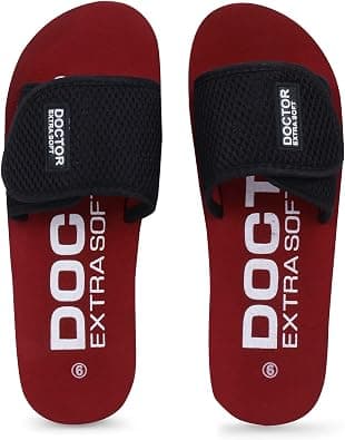 DOCTOR EXTRA SOFT Women's Orthopaedic and Diabetic Adjustable Strap Comfort Ortho Fit Dr Flipflops and House Slippers for Women’s and Girl’s Slides OR-D-17 on Amazon.ae - Price Tracker