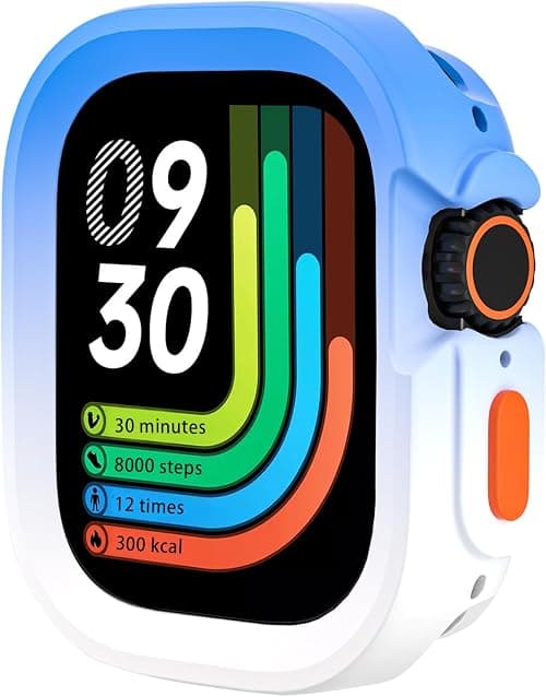 TPU Case Screen Protector for Apple Watch Ultra 2/Ultra 49mm, Rugged Bumper Soft Flexible TPU Thin Lightweight Protective Bumper Shockproof Drop Proof Sleek Protective Case on Amazon - Best Deal Finder