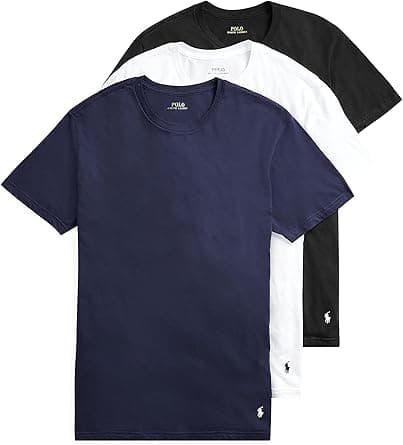 POLO RALPH LAUREN mens Slim Fit Cotton Crew Tee Undershirt (pack of 3) on Amazon.ae - Price Tracker