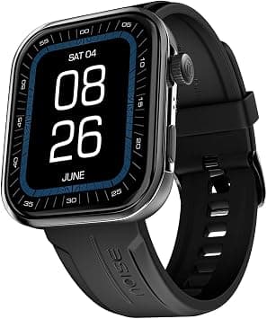 Noise ColorFit Pro 5 Max 1.96" AMOLED Display Smart Watch, 7Day Battery, BT Calling, SoS Technology, Workout Analysis, Rapid Health Tracking, Custom Button, Custom Button, 1Year Warranty (Jet Black) on Amazon.sa - Price Tracker