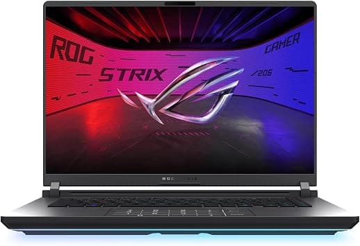 ASUS ROG Strix G16 Gaming Laptop, 16" WUXGA 165Hz IPS Display, Intel Core i7-14650HX, 16GB DDR5 RAM, 1TB SSD, NVIDIA GeForce RTX 5050 8GB GDDR7, ENG/ARB RGB Keyboard, Eclipse Gray on Amazon.ae - Price Tracker