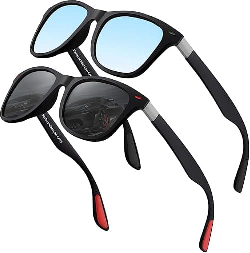 Polarized Sun Glas For Men Women Sunglasses Fishing Cycling Driving Hiking Ultralight Retro Ravel Night Vision Glasses UV Protection on Amazon.ae - Price Tracker