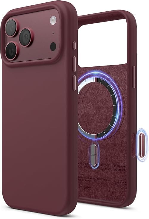elago Magnetic Liquid Silicone for iPhone 18 Pro Max Case|iPhone 17 Pro Max on Amazon.ae - Price Tracker