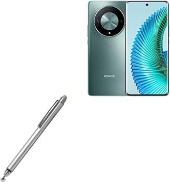 BoxWave Stylus Pen Compatible with Honor Magic6 Lite - DualTip Capacitive Stylus, Fiber Tip Disc Tip Capacitive Stylus Pen - Metallic Silver على Amazon.ae - متتبع الأسعار