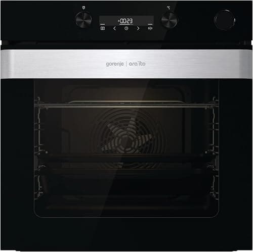 Gorenje Ora Ito Range, 60 cm Built in Electric Oven with Fan,77 Liters Capacity, Made in Slovenia, Black,1 Year Warranty, BSA6737ORAB على Amazon.ae - متتبع الأسعار