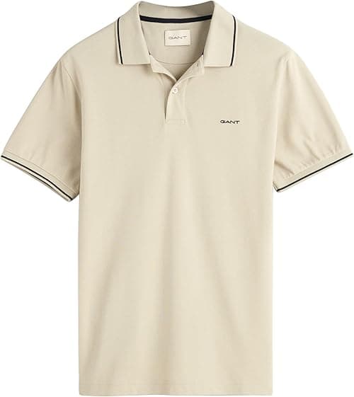 GANT Men Tipped Piqué Polo Shirt on Amazon.ae - Price Tracker