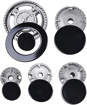 4-Pack Universal Gas Stove Burner Cap Set – Upgraded Flame Crown & Lid for Most Cookers, Ovens & Gas Hobs | Durable Replacement Burner Caps على Amazon.ae - متتبع الأسعار