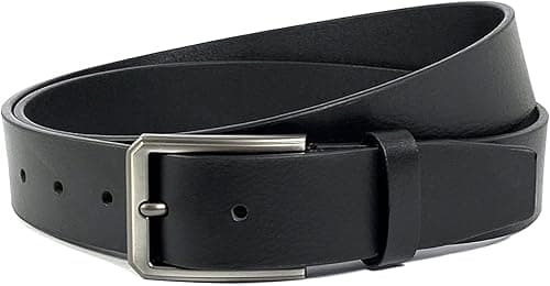 CLASSIC MILANO® Genuine Leather Belt Men in an elegant GIFT BOX; Classic Jean Belt; Belts for men Mens belt Leather; Pin Buckle 35MM on Amazon.ae - Price Tracker