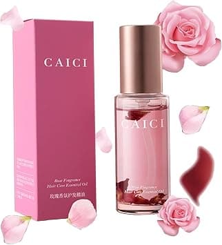 Hair Perfume,Hair Perfume Oil with Rose Makes Hair Smooth Split-Free Shiny and Not Easy to Break,Suitable for Frizzy Hair Damaged Hair Due to Perm and Dyeing on Amazon.ae - Price Tracker