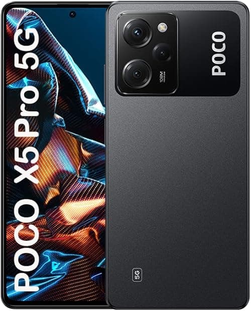 Xiaomi POCO X5 Pro 5G (Black 8GB RAM, 256 Storage) - 120Hz POLED Display | Snapdragon® 778G processor | 67W turbo charging | 108MP pro-grade camera on Amazon.ae - Price Tracker
