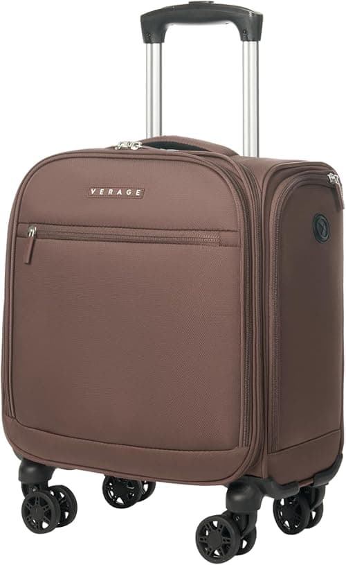 Verage Underseat Carry On Luggage with Spinner Wheels on Amazon - Best Deal Finder