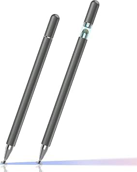 Stylus Pens for Touch Screens, High Precision and Sensitivity,2 in 1 Universal Stylus Pen for iPhone/iPad/Android/Microsoft Tablets (Siliver Grey) على Amazon.ae - متتبع الأسعار