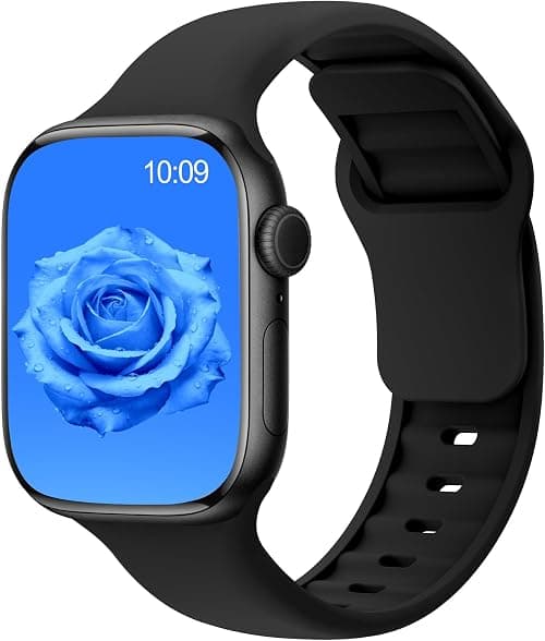 Sport Silicone Band Compatible with Apple Watch Women Men on Amazon.ae - Price Tracker
