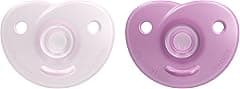 AVENT Philips Soothie Heart pacifier 3-18m, pink/light pink, 2 pack, SCF099/12 - Amazon.ae Price Tracker